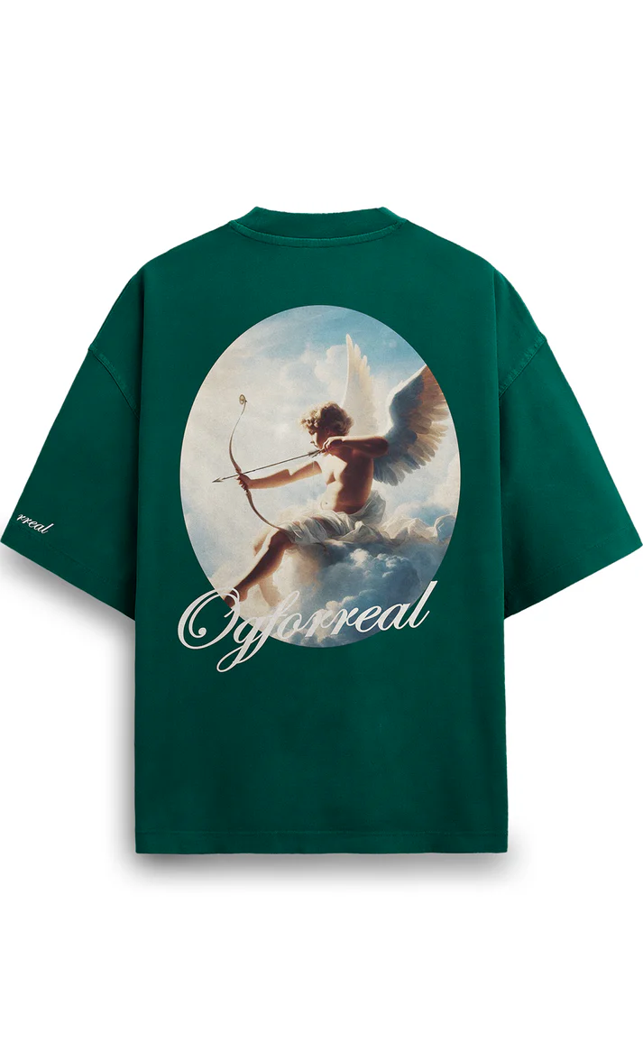 green oversized t-shirt