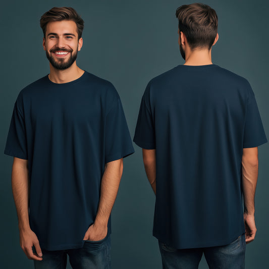 Navy Oversized T-Shirt