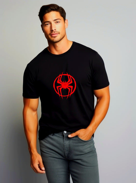 spiderman logo t-shirt, front packet