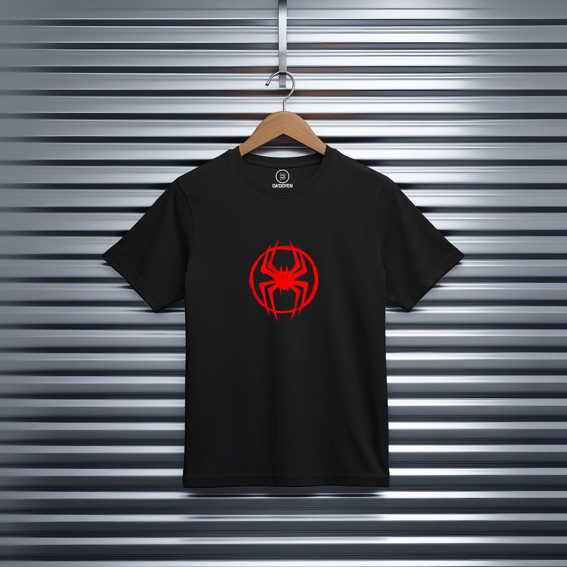 spiderman logo t-shirt, front hanger packet