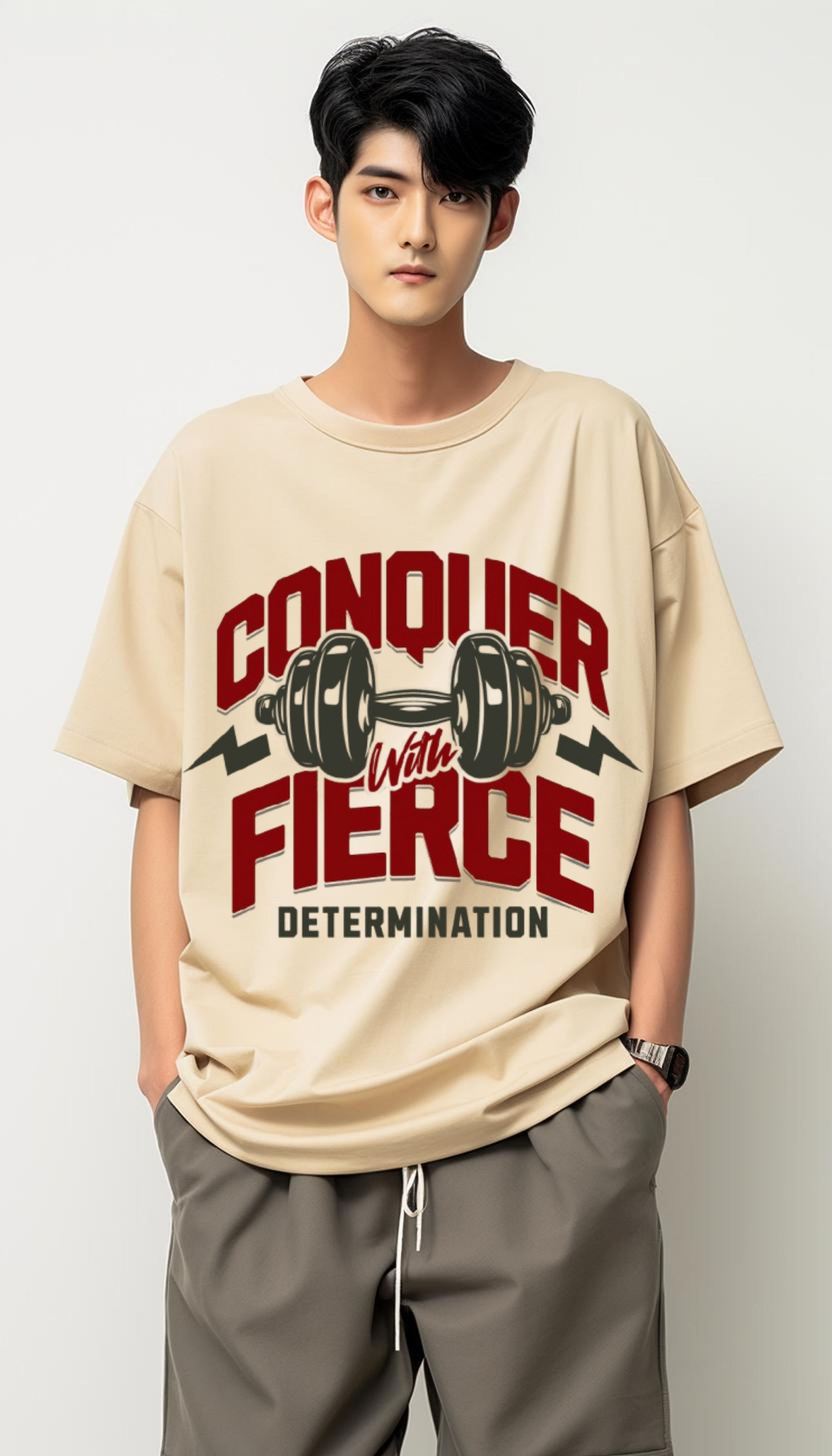 CONQUER Oversized T-Shirt