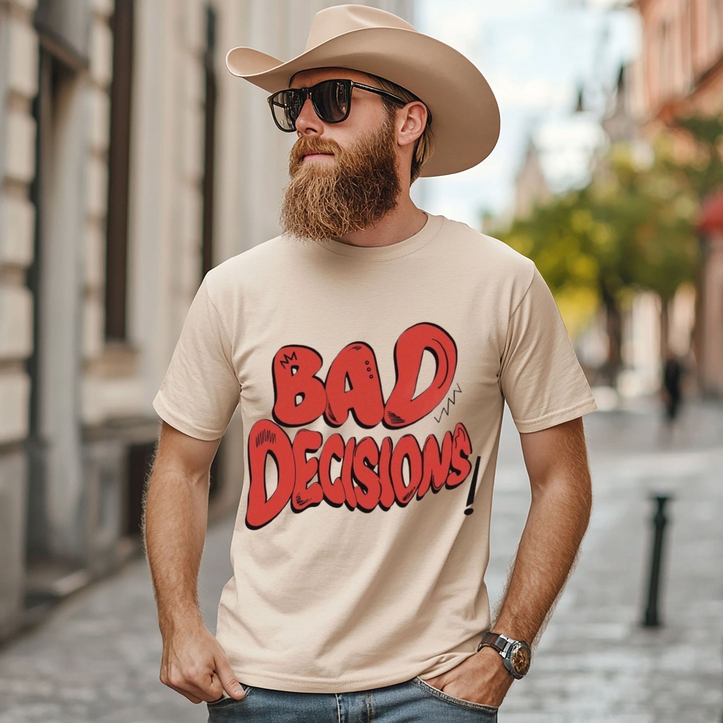 BAD DECISIONS Classic Fit T-Shirt