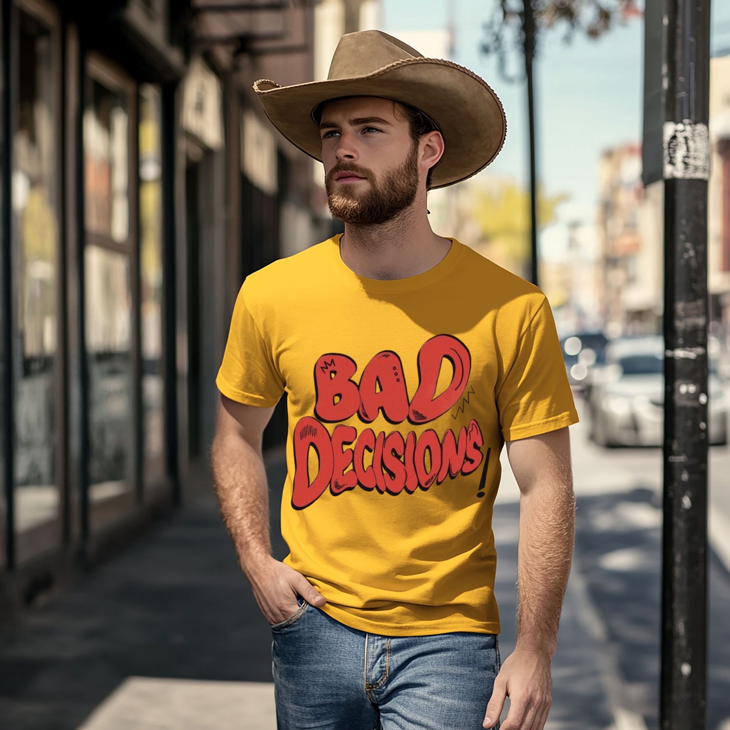 BAD DECISIONS Classic Fit T-Shirt