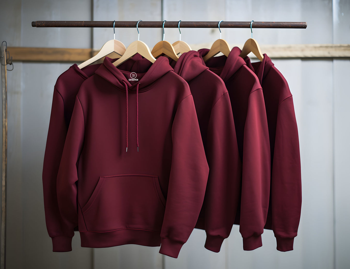 MAJESTIC MERLOT HOODIE