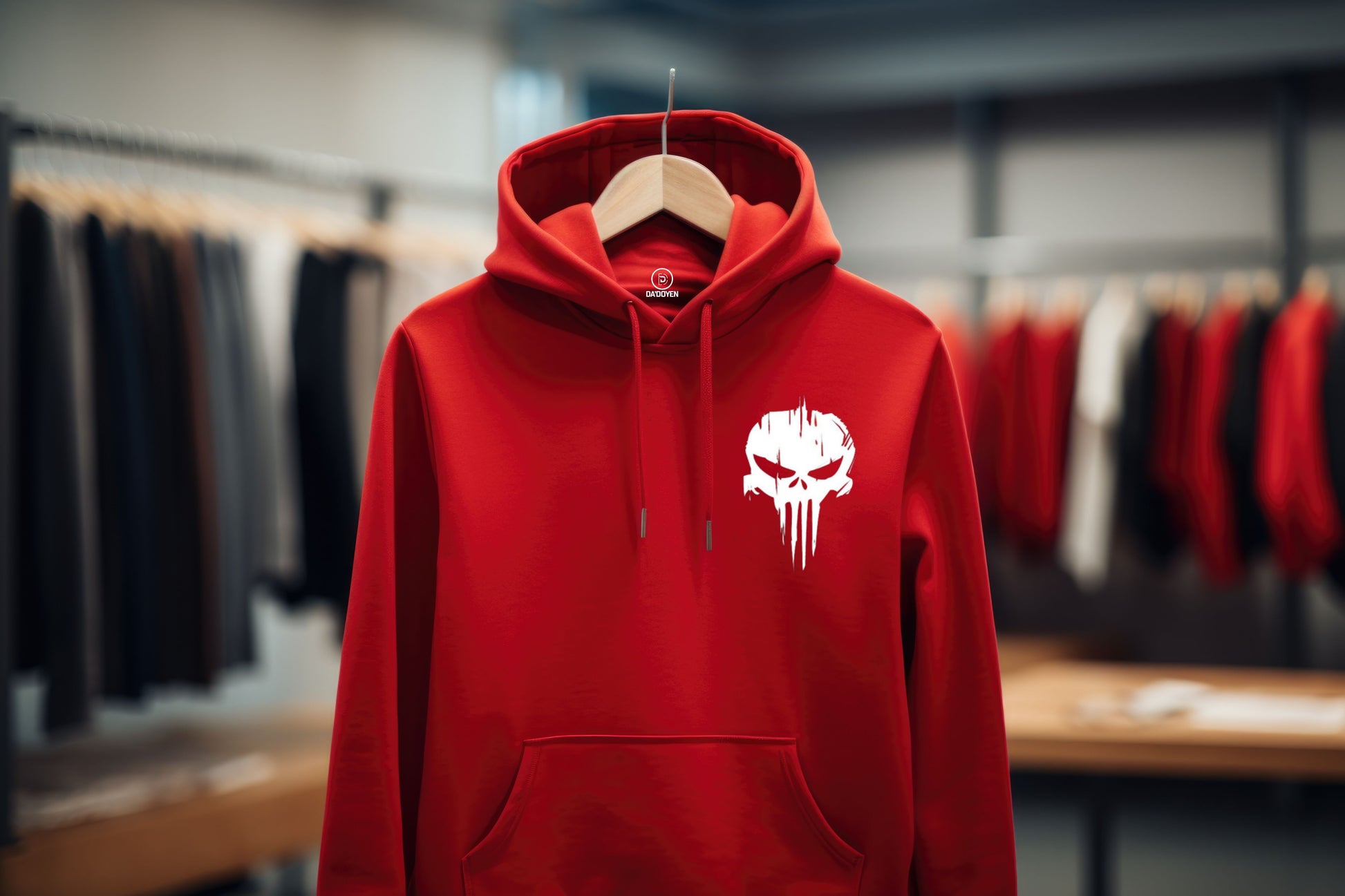 punisherredhoodie